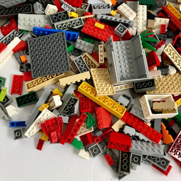 Large LEGO Brick Lot 3 lb, 4 oz Assorted Building Blocks Legos Vintage - Picture 8 of 10